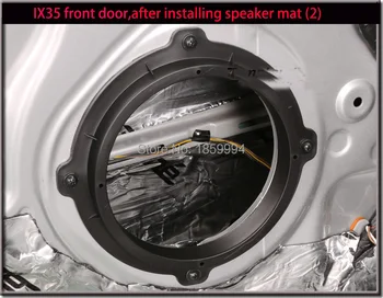 Pre Hyundai/ix20/ix25/ix35 predné a zadné dvere Reproduktor mat Adaptér Dosky Držiak Dištančné Krúžok 6.5
