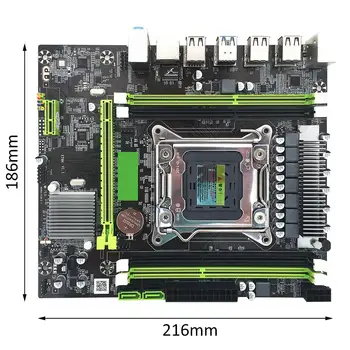 Pre Intel X79H H91 B85 H81 LGA 2011 základnej Dosky Micro ATX 4 DDR3 1333 1600 1866 Podpora ECC REG USB 3.0, SATA Príslušenstvo