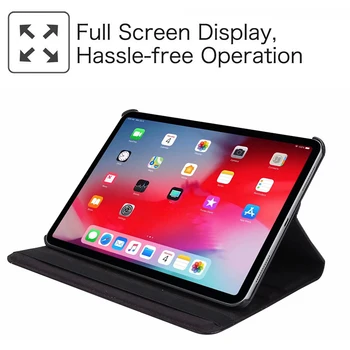 Pre iPad Pro 11 Prípade 2020 Pre iPad Pro 12.9 2018 2020 Vzduchu 4 10.9 palcový Pokrytie 360 Stupňové Otáčanie Stojan Smart Cover Pre iPad 11