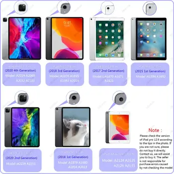 Pre iPad Pro 12.9-in.4. 2020/3. v roku 2018./2. 2017/1. Gen Funda Capa pre iPad Pro 11-v. 2. 2020/1. 2018 Gen Rýchle Tváre ID