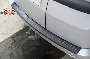 Pre Lada Largus 2012 - stráže ochrany štítku na zadnom nárazníku parapet auto styling dekorácie šúchať panel príslušenstvo ladenie liatie