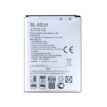Pre LG G2 mini Batéria PRE LG G2mini D618 D620 D620R D620K D410 D315 F70 Bateria BL-59UH 2440mAh BL 59UH