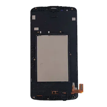 Pre LG K8 LTE K350 K350N K350E K350DS LCD Displej Dotykový Displej Digitalizátorom. Montáž Náhradných S Rámom +Nástroje