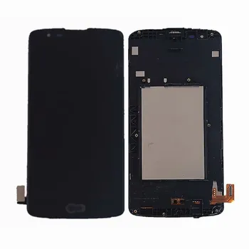 Pre LG K8 LTE K350 K350N K350E K350DS LCD Displej Dotykový Displej Digitalizátorom. Montáž Náhradných S Rámom +Nástroje