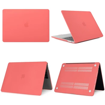 Pre MacBook Air s Retina Pro 11 12 13 15 16-palcové prípade Pre MacBook M1 Čip A2337 A2338 Prípade s Dotyk ID Dotyk Bar A2289 Kryt