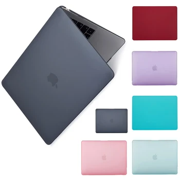 Pre MacBook Air s Retina Pro 11 12 13 15 16-palcové prípade Pre MacBook M1 Čip A2337 A2338 Prípade s Dotyk ID Dotyk Bar A2289 Kryt
