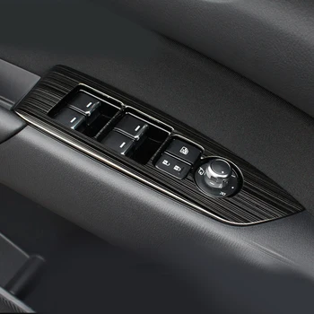 Pre Mazda CX-5 CX5 2017 2018 2019 2020 KF LHD Auto Radenie Box + Okno Prepnúť Panel Kryt Nálepky Výbava Strip Styling Obloha