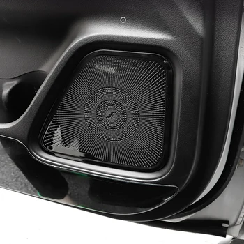 Pre Mitsubishi Outlander 2012-2019 Dvere Auta Reproduktor Zvuk Chrome Podložky Reproduktorov Kryt Výbava Rám Nálepky, Interiérové Doplnky