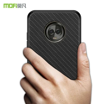 Pre Moto G6 Prípade Mofi pre Moto G6 Plus puzdro Shockproof Mužov Business Zadný Kryt pre G6 / G6 Plus Prípade, Ochranné Kryty
