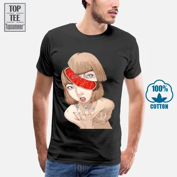 Pre Mužov Shintaro Kago Zlomok T-Shirt Kvality Manga Junji Ito Tričko Okolo Krku Graphic Tee Camiseta