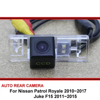 Pre Nissan Patrol Royale krčma pri ceste F15 2010~2017 Nočné Videnie Nepremokavé Auto Spätné Parkovacie parkovacia Kamera HD CCD Zadnej strane Zálohy