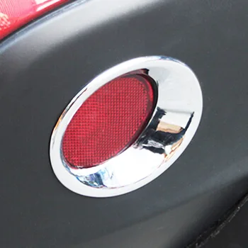 Pre Nissan Qashqai Dualis J10 2007 - 2010 2011 2012 2013 Chrome Zadné Hmlové svetlo Kryt Chvost Hmlové Svetlo Lampy Výbava Chránič Styling