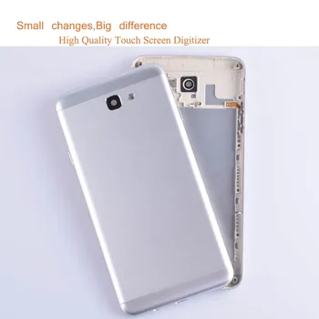 Pre Samsung Galaxy J7 Prime G610F G610 On7 2016 Bývanie Kryt Batérie Späť Kryt Prípade Zadné Dvere Šasi Shell Náhradné