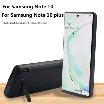 Pre Samsung Galaxy Note10 Poznámka 10 Plus Batérie Prípade 5000/6000mAh Externé Zálohovacie Batérie, Nabíjačky, puzdra Pre Samsung Note10 Note10+