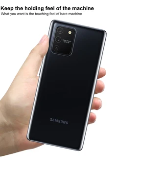 Pre Samsung Galaxy s rezacím zariadením S10 Lite Screen Protector IMAK Hydrogel III Displej Telefónu+Späť TPU Ochranná Fólia pre Samsung Galaxy A91 M80s