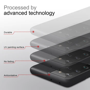 Pre Samsung Galaxy S21 Ultra Prípade Super Matné Štít Matný Ťažké pre Galaxy S21 Prípade Výbežku Vzduchu Dot Design 케이스 Nillkin