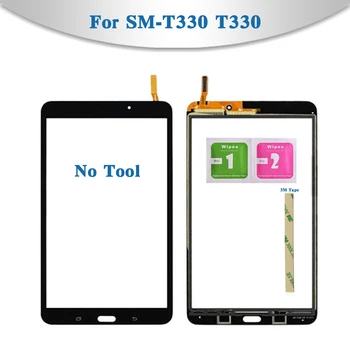 Pre Samsung Galaxy Tab 4 8.0 SM-T330 T330 a SM-T331 T331 Tablet Dotykový Displej Digitalizátorom. Senzor Predné Vonkajšie Sklo Objektívu, Panel