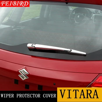 Pre Suzuki Vitara - 2019 ABS Auto Príslušenstvo Svetlý Chróm Zadné Okno, Stierač čelného skla Chránič Auta Kryt Výbava 3PC
