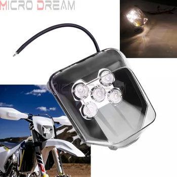 Pre TE300 TE250i Supermoto LED Reflektor Držiak Pre Hus FE 250/350/450/501 17-20 TE 150/250/300 Off Road MX Enduro Bicykle Vedúci Svetlo