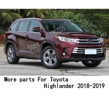 Pre Toyota Highlander 2018 2019 2020 Auto Nálepky Stĺpec Audio Hovoriť Okna Sklo Strane Trojuholníka Lampa Čalúnenie Časť 2 ks