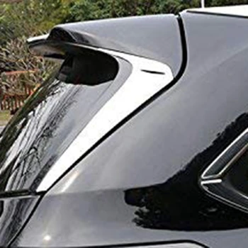 Pre Toyota Highlander-2019 Chrome Zadný Spojler Krídlo Strane Skosený Okno Kryt Výbava