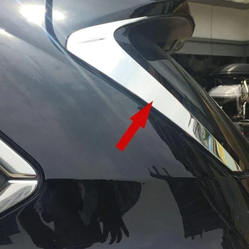 Pre Toyota Highlander-2019 Chrome Zadný Spojler Krídlo Strane Skosený Okno Kryt Výbava