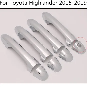 Pre Toyota Highlander - 2019 Luxusné Chróm kľučky Auto Poťahy, Doplnky, Auto Nálepky, Auto Styling Kluger GX XU50