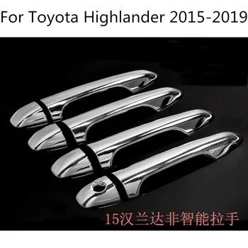 Pre Toyota Highlander - 2019 Luxusné Chróm kľučky Auto Poťahy, Doplnky, Auto Nálepky, Auto Styling Kluger GX XU50