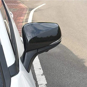 Pre Toyota Rav4 2019 2020 Spätné Zrkadlá Stráže Zahŕňa veľké písmená z Uhlíkových Vlákien Bočné Kryty Zrkadiel Trim