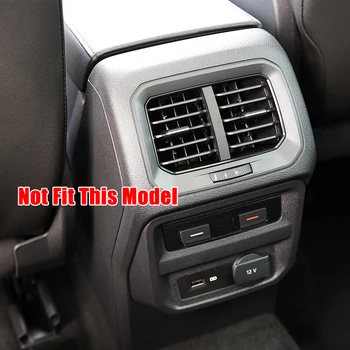 Pre Volkswagen VW Tiguan MK2 2017-2019 Centrálna Konzola Úložný Box Opierkou Poľa sieťovej Zásuvky Prieduch USB Panel Kryt Výbava
