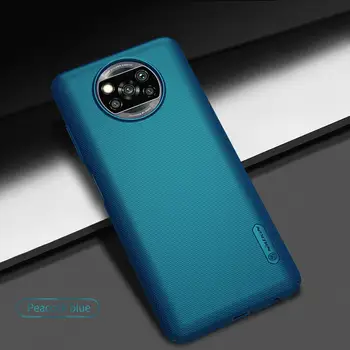 Pre Xiao POCO X3 NFC Prípade NILLKIN Matné Štít Pevný Plastový Zadný Kryt puzdro pre Xiao PocoPhone X3 NFC Globálne 6.67