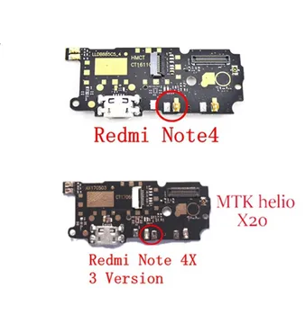 Pre Xiao Redmi Poznámka 4 OEM Nabíjací Port PCB Dosky pre Xiao Redmi Poznámka: 4X