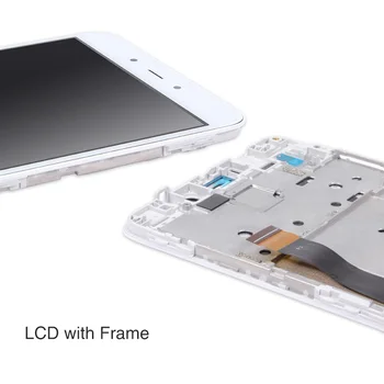 Pre Xiao Redmi Poznámka 4X 4 GB 64 GB LCD Displej + Rám Dotykový Panel Redmi Poznámka 4X Mediatéka Heliograf X20 LCD Digitalizátorom. Časti