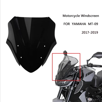 Pre Yamaha MT09 Vietor Lamely Vetru Motocykel Čelné sklo Clonu Viser deflektor nový štýl pre street bike 2017 2018