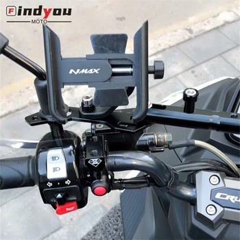 Pre YAMAHA NMAX N-MAX 155 NMAX125-2020 Riadidlá Motocykla Spätné Zrkadlo Mobilný Telefón Držiak na GPS, stojan, držiak