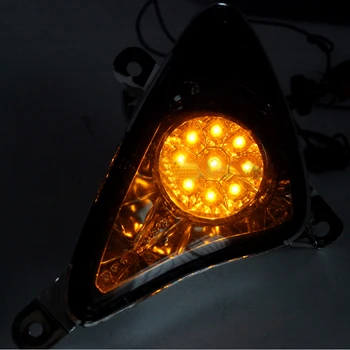 Pre YAMAHA TMAX T-MAX T MAX 500 2001-2007 Motocykel Predné LED Zase Signálu, Svetelný Indikátor Blinker Lampa Jasné Dymu
