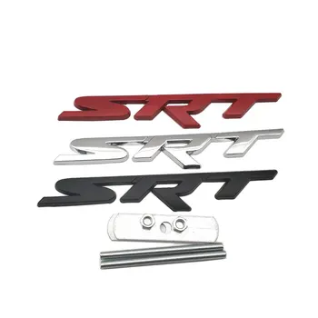 Prednej Mriežky Kovov SRT Logo, Znak Auto Príslušenstvo Gril Auto Odznak Pre Dodge Nabíjačku SRT