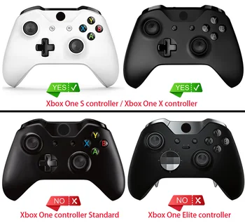 Predné Shell Povrchy Strane Koľajnice pre Xbox One X & One S Radič Tieň Červená