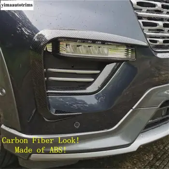 Predný Nárazník Hmlové Svetlá Žiarovky Čepeľ Príslušenstvo Pruhy Kryt Výbava vhodné Pre Ford Explorer 2020 2021 ABS Chrome / Carbon Fiber