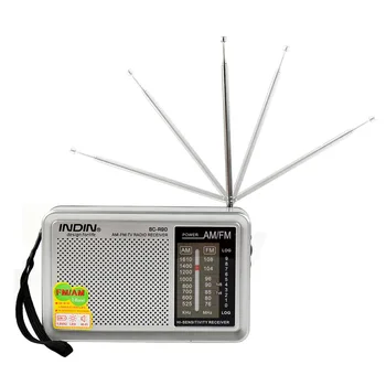 Prenosné AM Rádio FM, Retro Vintage Vstavaný Reproduktor Vrecku Multi-purpose Svete Prijímač R90 Pre Starších Vysokej Kvality Radyo Nové