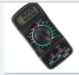 Prenosné Domov LCD Digitálny Multimeter Voltmeter AC&DC Napätie Tester Okruhu Kontrola Bzučiak Digitálny Multimeter Čierna