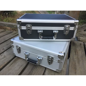 Prenosné hliníkovej zliatiny toolbox domácnosť, údržba nástrojov certifikát úložný box magic rekvizity nástroj prípade pre-cut peny