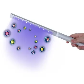 Prenosné led UVC Sanitizer bar Nabíjateľná Dezinfekčné Ultrafialové Lampy, Mini UV Svetlo bar