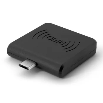 Prenosné Micro USB Rozhrania NFC IC Kartu Mini RFID Reader pre Android Mobilný Telefón