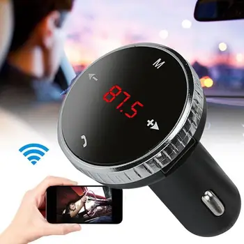 Prenosné Modulátor do Auta MP3 Prehrávač, SD w/Diaľkové Bezdrôtové Bluetooth LCD displej, FM Vysielač Nové Auto-styling S Mikrofónom