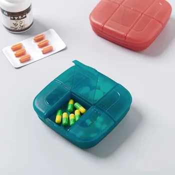 Prenosné priesvitné drog zber cestovnej medicíny taška distribúcie balíka Držiteľ Úložný Kontajner Prípade Pilulku Box Štiepačky