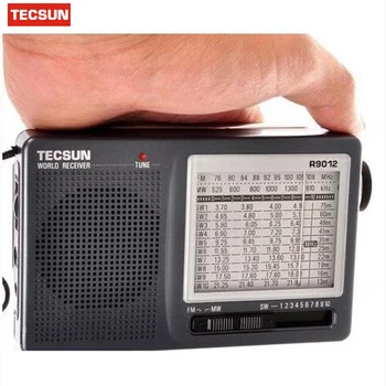 Prenosné Rádio TECSUN R-9012 R9012 12 Pásmo FM/AM/SW Rádio Multiband Rozhlasový Prijímač Prenosný Y4122H Vysoká Citlivosť TECSUN Rádio