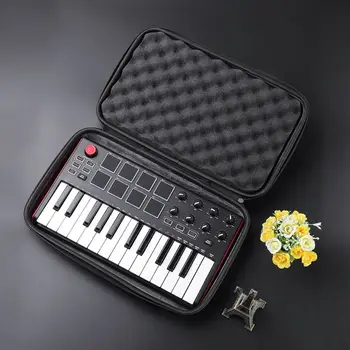 Prenosné úložiská Kabelka Cestovné Tvrdé puzdro, Krabica pre Akai MPK Mini MK2 MIDI Keyboard Controller Príslušenstvo
