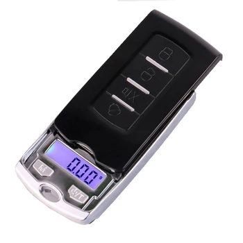 Prenosný Mini Digital Pocket Váhy 200g/100g 0.01 g Rýdzeho Zlata Šperky Gram Vyváženie Váhy Elektronické Váhy