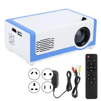 Prenosný Mini Projektor HD 1080P Mini LED Projektor domáceho Kina AV, USB, SD TF Karty, USB Prenosné Vreckové Beamer PK YG300